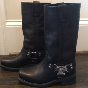 HARLEY DAVIDSON BOOTS/VINTAGE!!